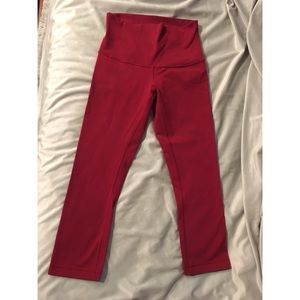 Lululemon Wunder Under High Rise Crop - Size 6